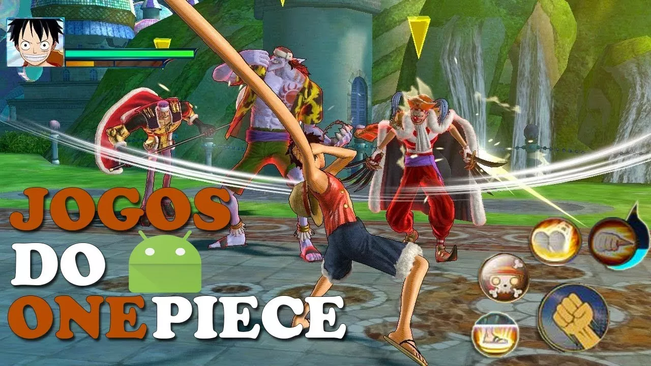 os melhores jogos de one piece para celular