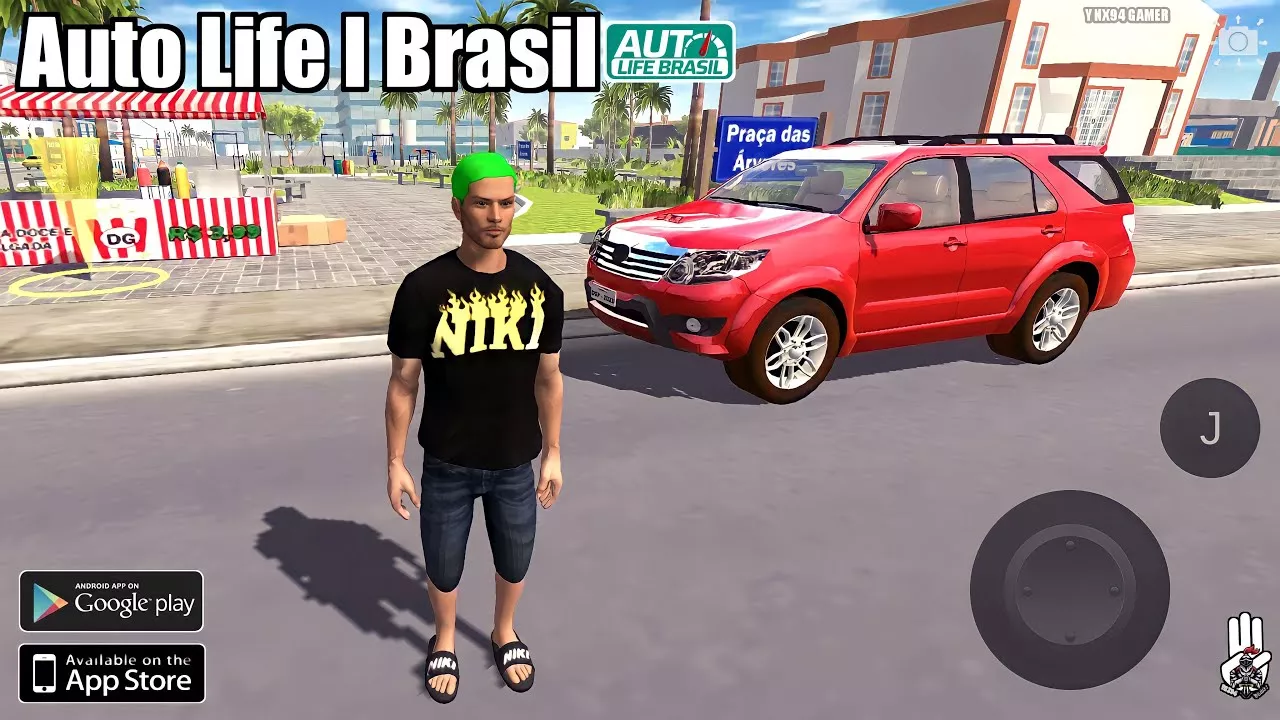 NOVO JOGO BRASILEIRO! com MUNDO ABERTO para celular