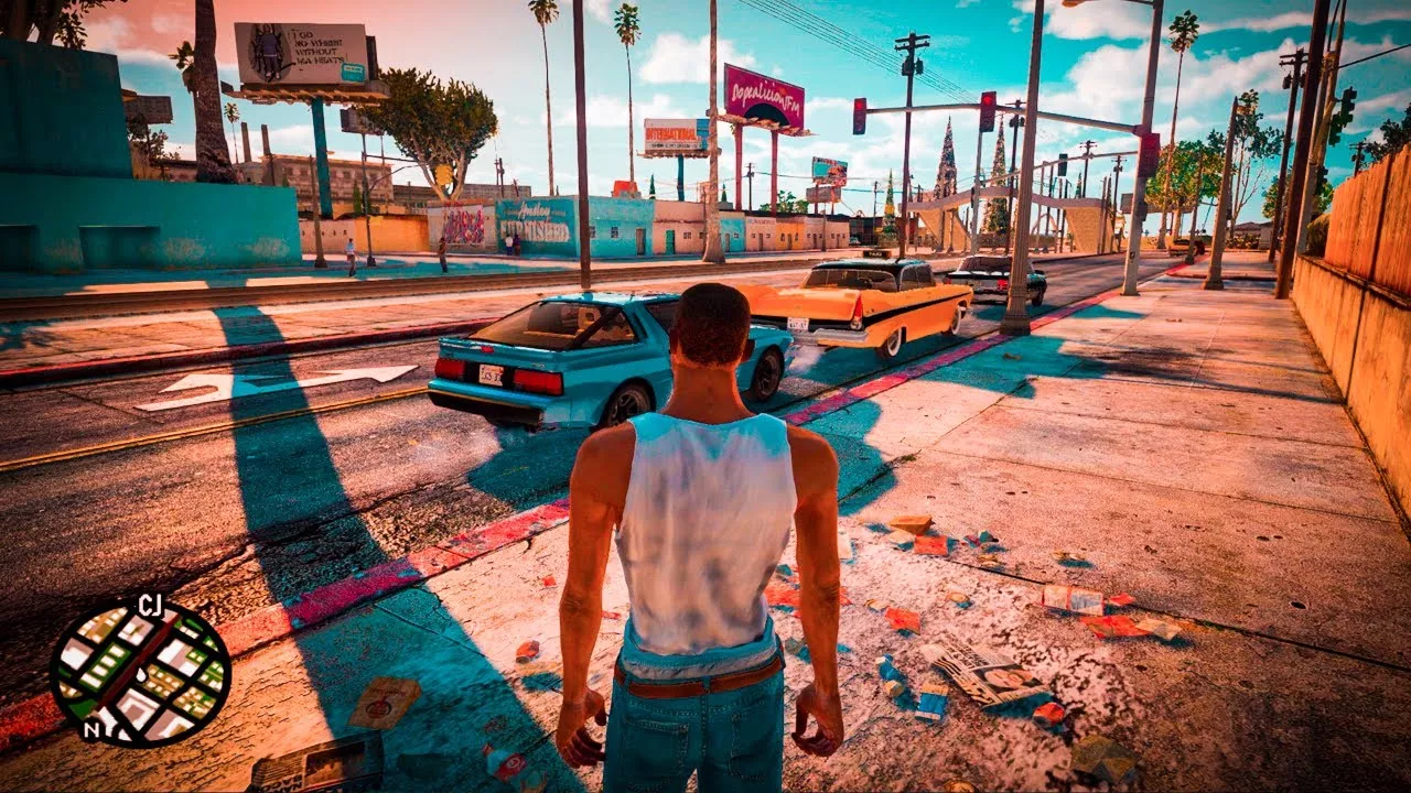 VOCÊ SABIA QUE ACABOU DE SAIR UM GTA SAN ANDREAS COM GRAFICOS  ULTRA REALISTA PARA CELULAR