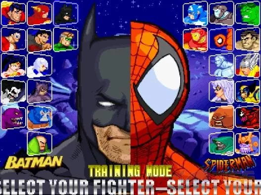 EU DESCOBRI O MELHOR JOGO MUGEN DE SUPER HEROI PARA CELULAR