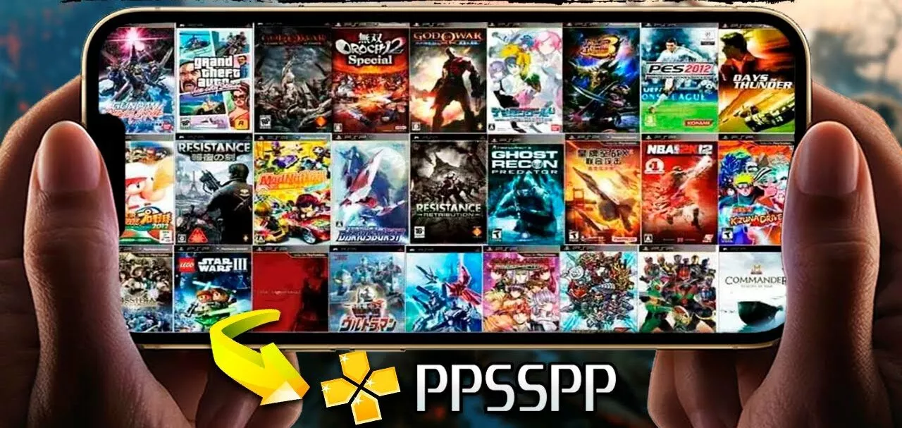 TODOS OS JOGOS DE PPSSPP (PSP)